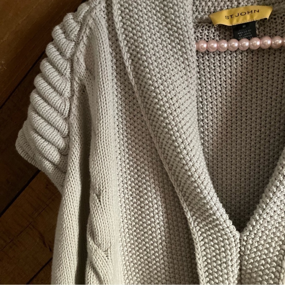 St. John ribbed sweater size M - Picture 12 of 16